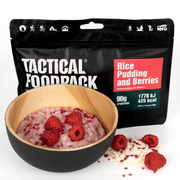 Tactical Foodpack - Rice Pudding and Berries 90g