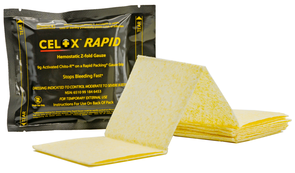 Venda hemostática CELOX RAPID