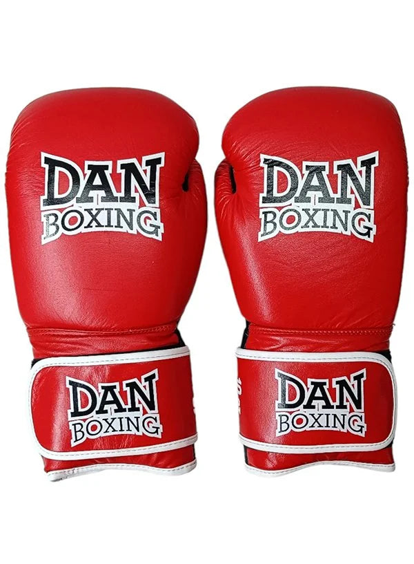 GUANTES DANboxing EVANGELISTA PIEL ROJO