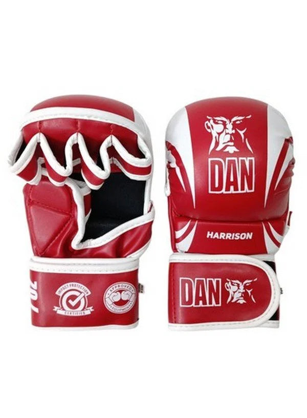GUANTILLAS MMA DAN HARRISON ROJA/BLANCA