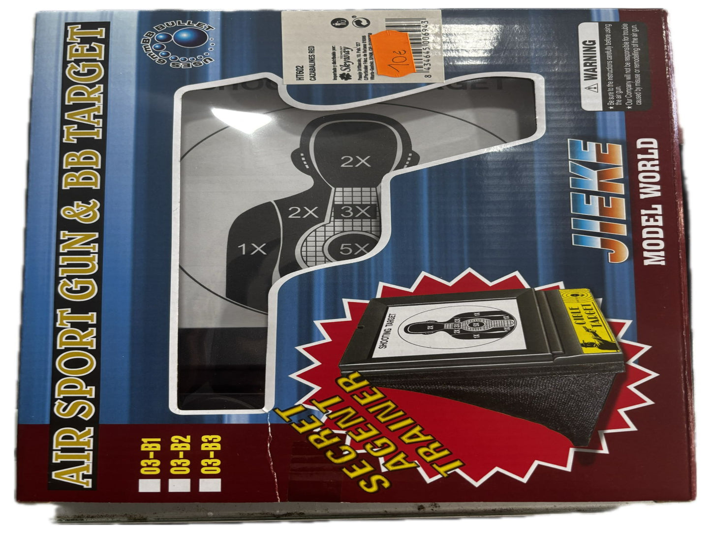 RED CAZABALINES - AIR SPORT GUN & BB TARGET