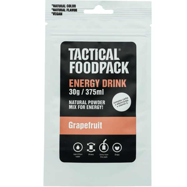 Tactical Foodpack -Bebida Energetica Pomelo.