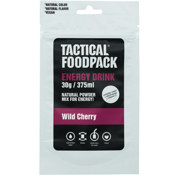 Tactical Foodpack -Bebida Energetica Cereza Silvestre