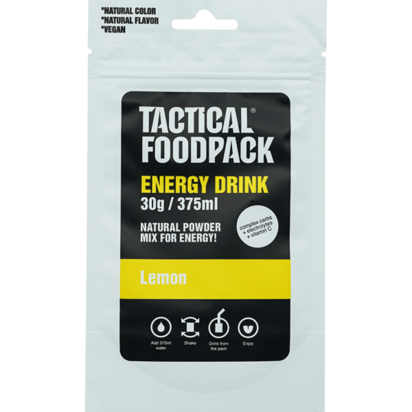 Tactical Foodpack -Bebida Energetica Limon