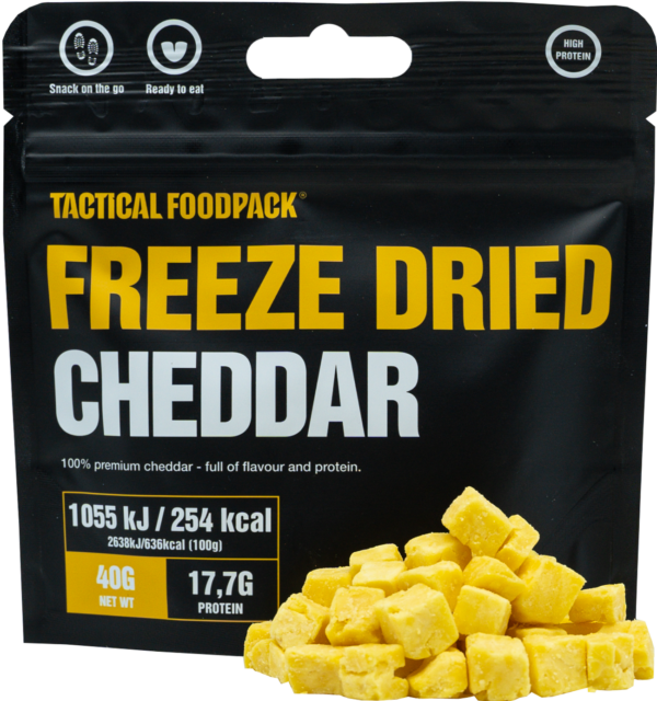 Tactical Foodpack -Bocaditos Cheddar Liofilizados