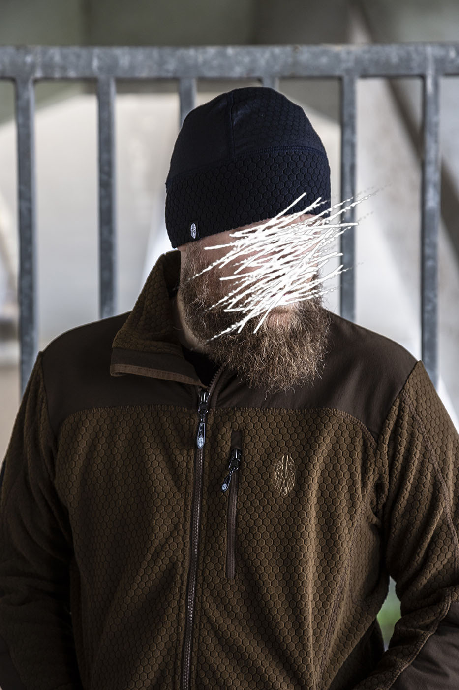 Gorro Ragnar SAGA Negro