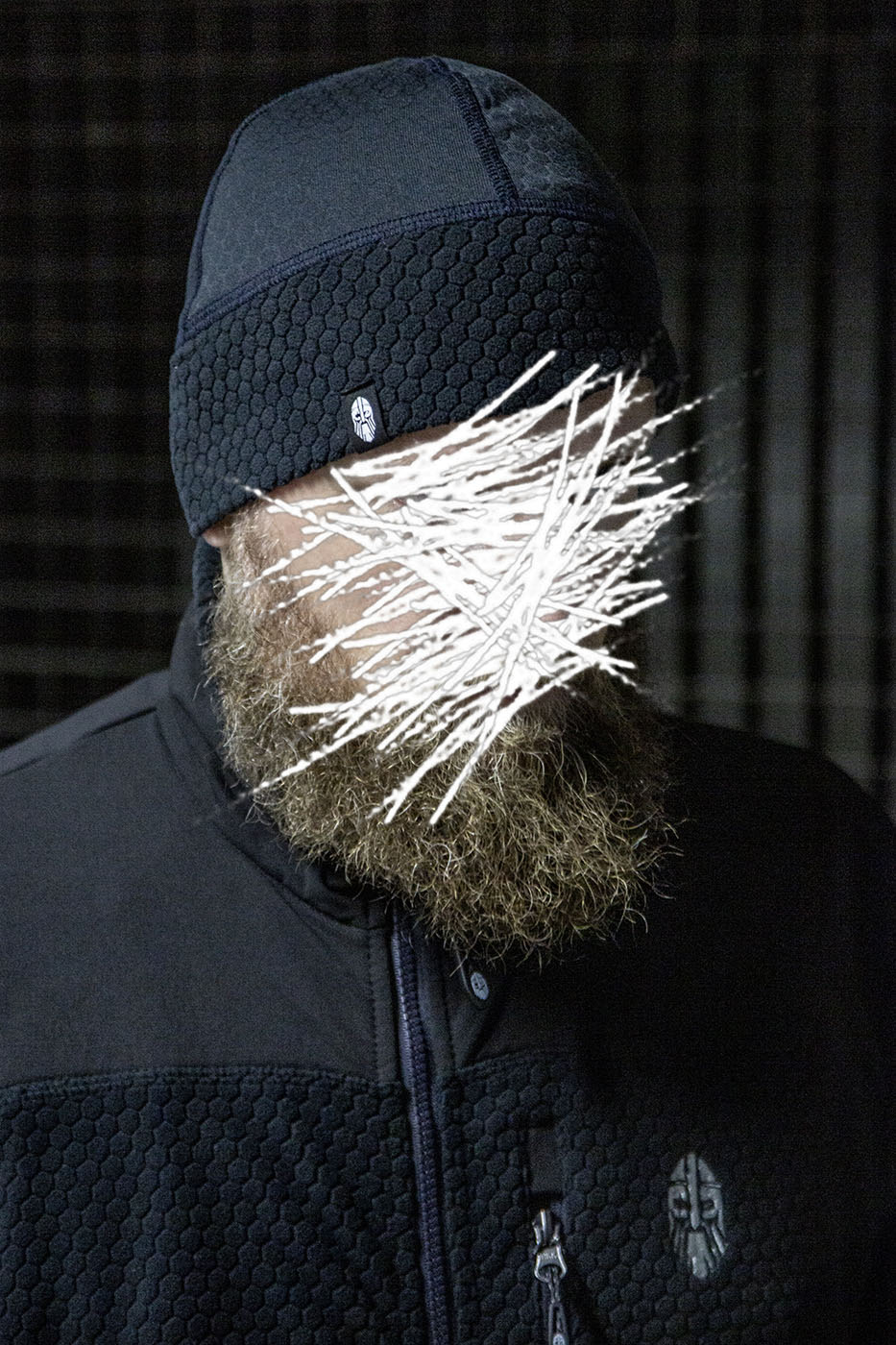 Gorro Ragnar SAGA Negro
