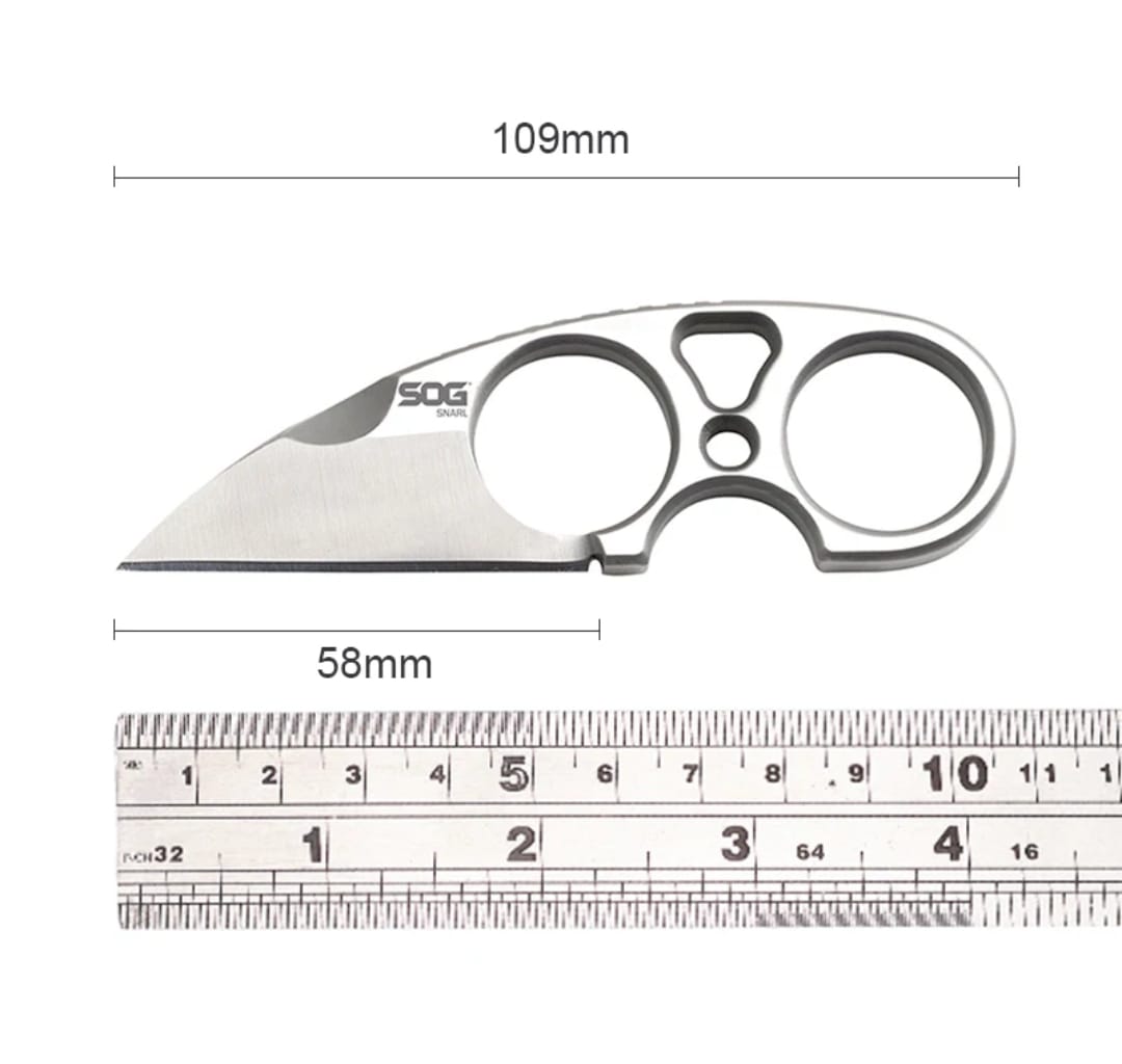 SOG cuchillo de hoja fija EDC