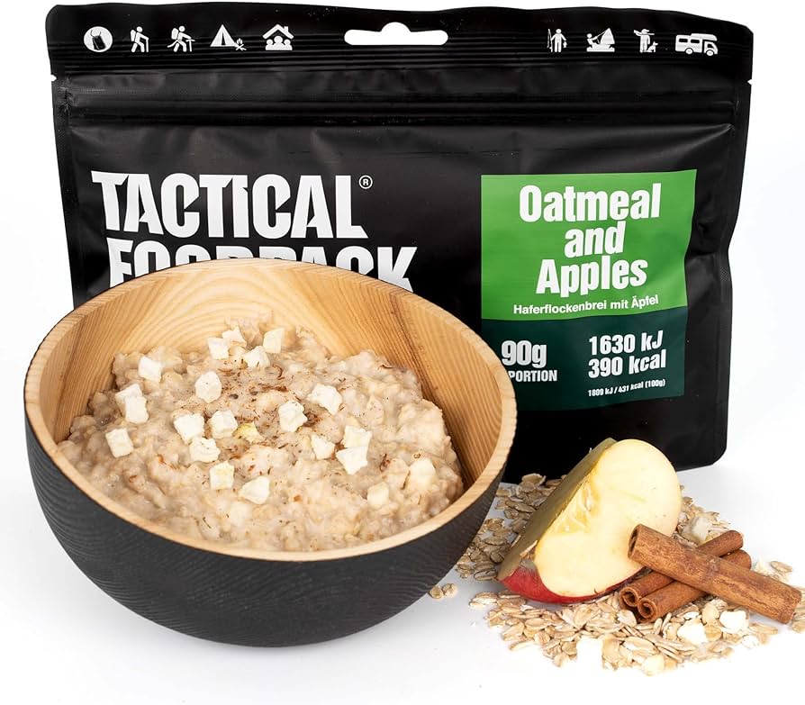Tactical Foodpack - Oatmeal and Apples 90g