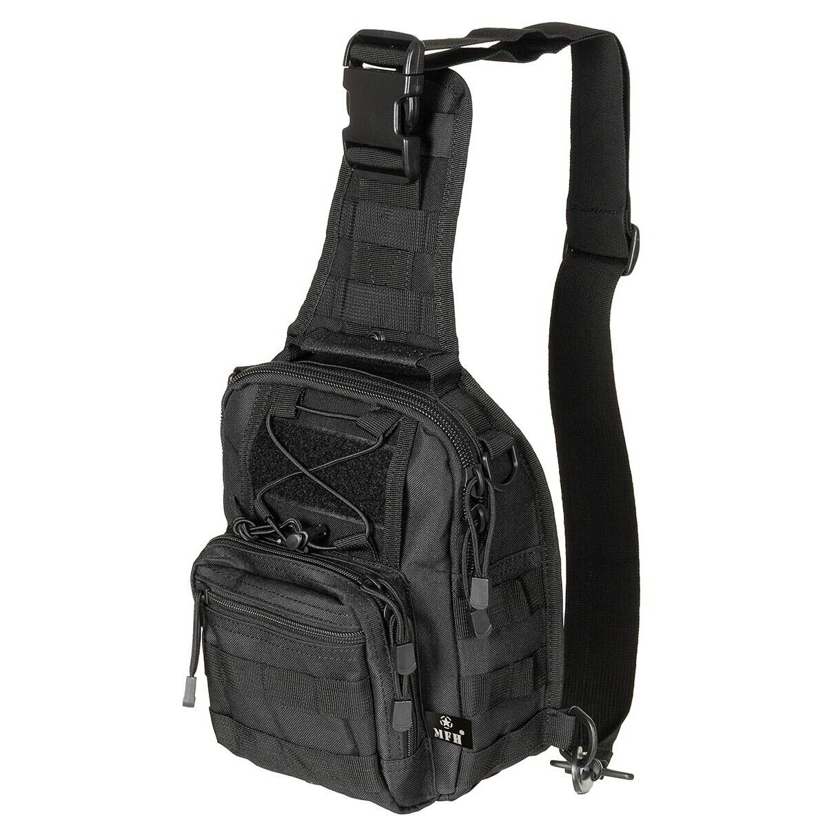 MFH bolso bandolera - MOLLE - negro