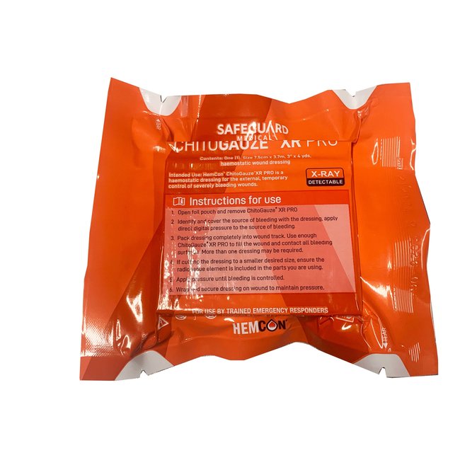 Vendaje Gasa hemostática ChitoGauze XR PRO