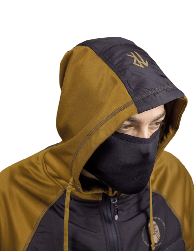 Chaqueta Ragnar SIGURD Hybrid Coyote - Negro