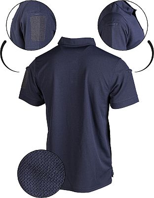 Polo Tactico Miltec Azul