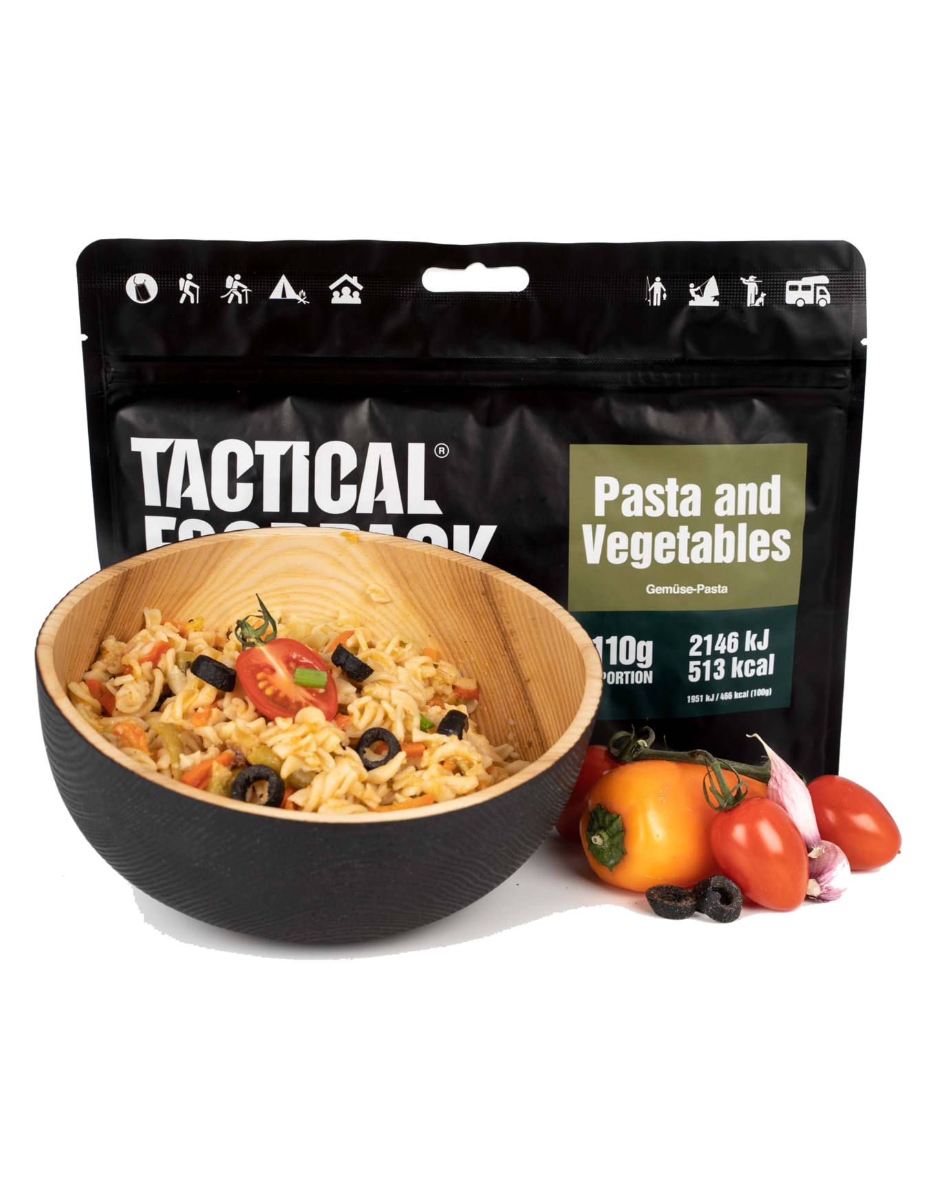Tactical Foodpack - Pasta and Vegetables 110g