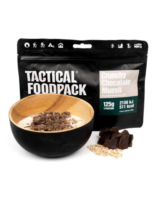 Tactical Foodpack -  Crunchy Chocolate Muesli 125g