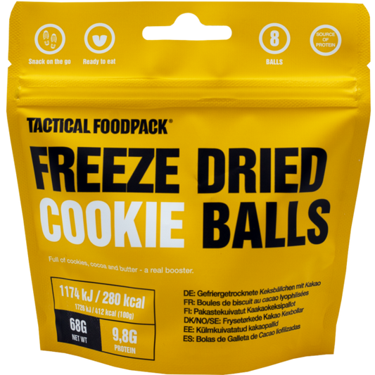Tactical Foodpack -Bolas de Galletas Liofilizadas