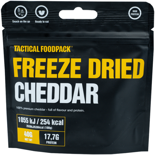 Tactical Foodpack -Bocaditos Cheddar Liofilizados