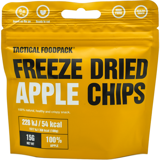 Tactical Foodpack -Chips de Manzana Liofilizados